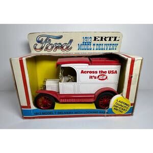 Ertl 1913 Ford Model T IGA Bank Truck 1:25 Die-Cast w/ Box Vintage Collectible